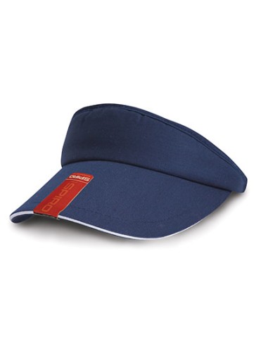 RES-RC048X-Herringbone Sun Visor With Sandwich Peak